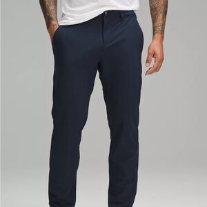 Lululemon ABC ClassicTrousers. 33 waist by 32 length. True navy. Like new.